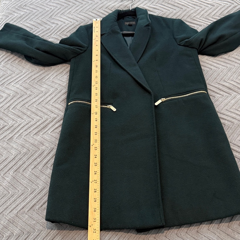 Topshop Meg Zip Pocket Coat - Picture 13 of 14